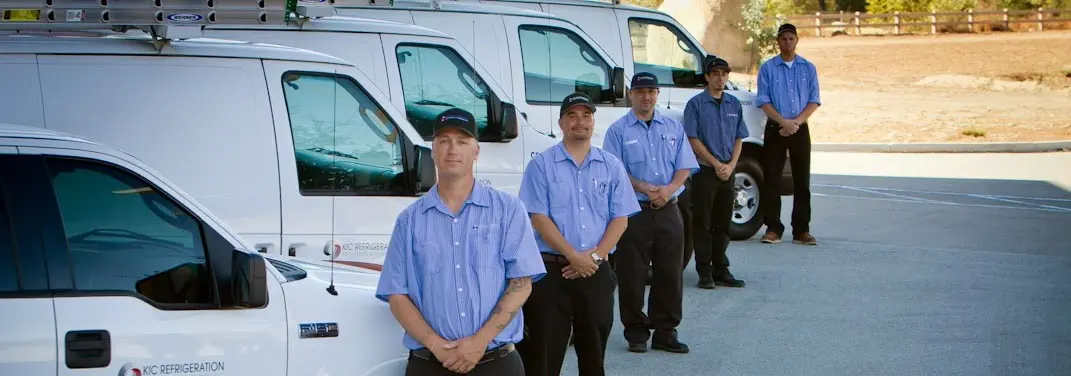 KIC Refrigeration crew ready for Mini Split Repair jobs across Kennedale
